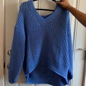 Beautiful Light Blue Chunky Knit